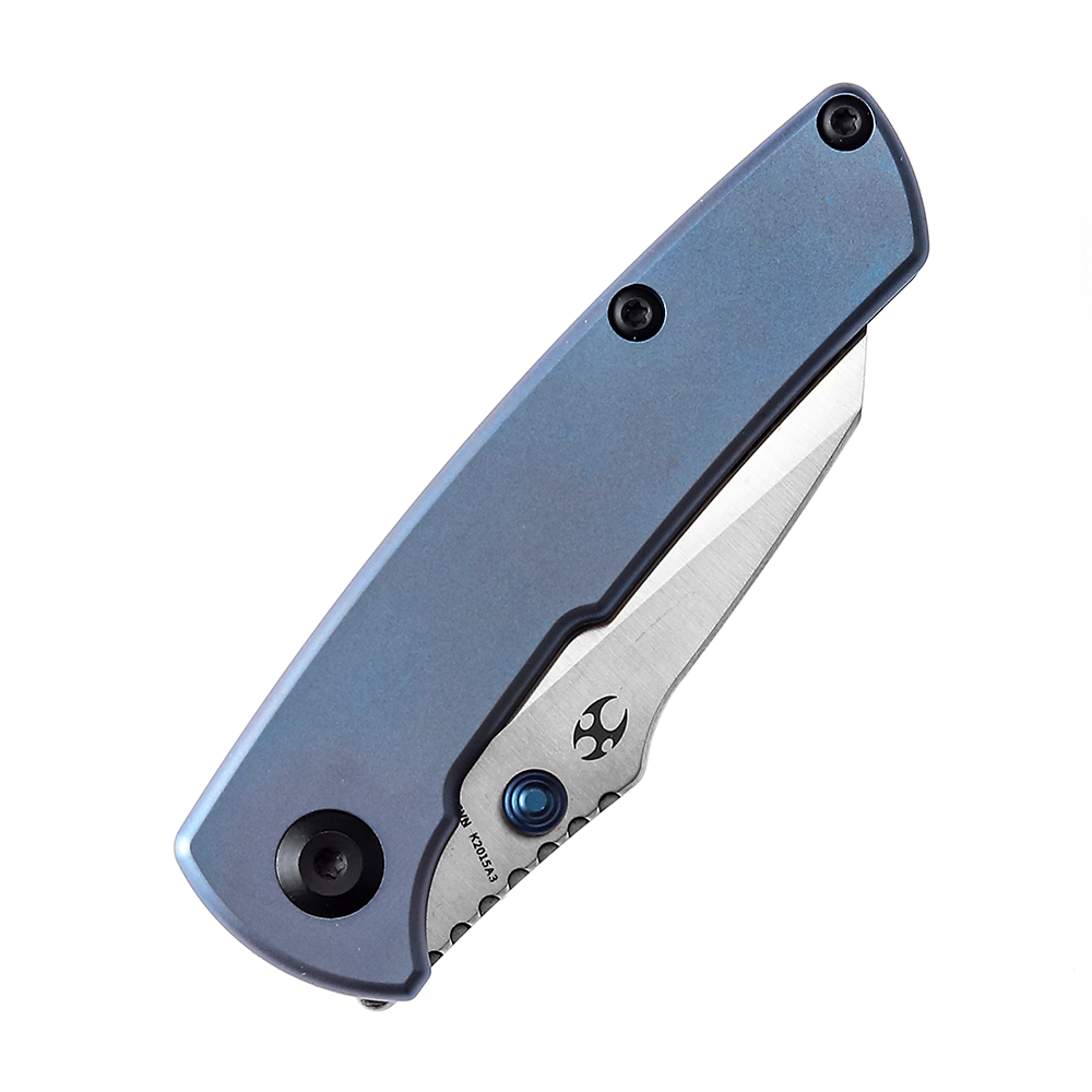 Kansept Little Main Street K2015A3 CPM-S35VN Blade Blue Titanium Handle Folding Knife