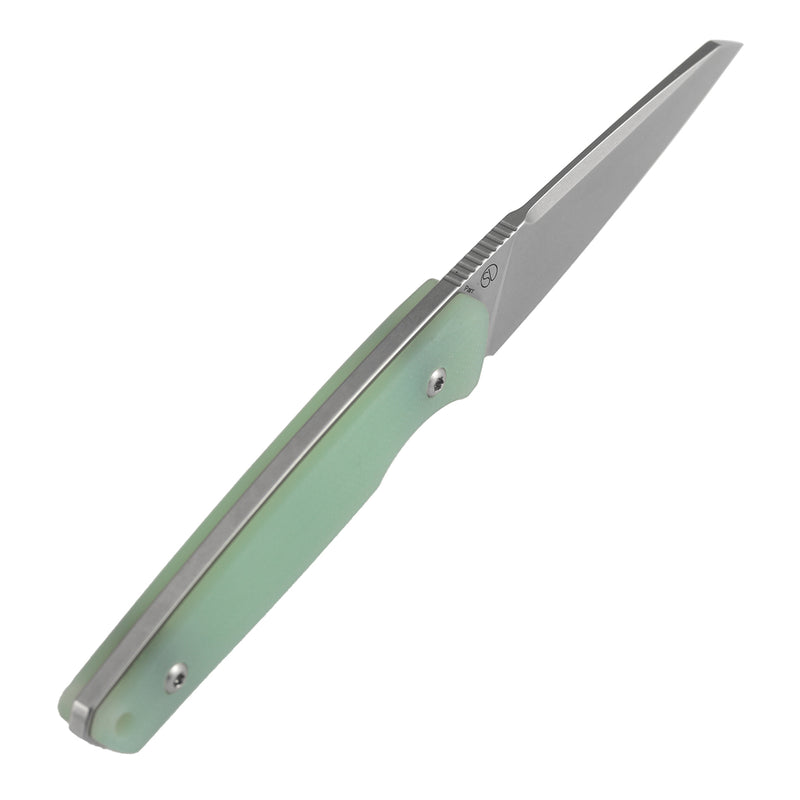 Kansept Parr G011A7 D2 Blade Jade G10 Handle Fixed Blade Knife