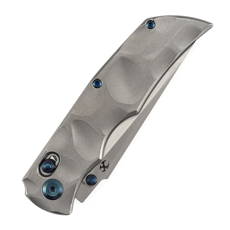 Kansept SIF K1100V1 CPM-S35VN Blade Titanium Handle Crossbar Lock Folding Knife