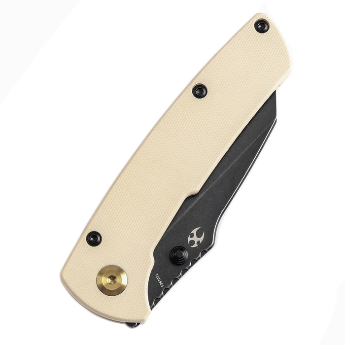 KANSEPT Main Street T1015E3 154CM Blade Jade G10 Handle Liner Lock