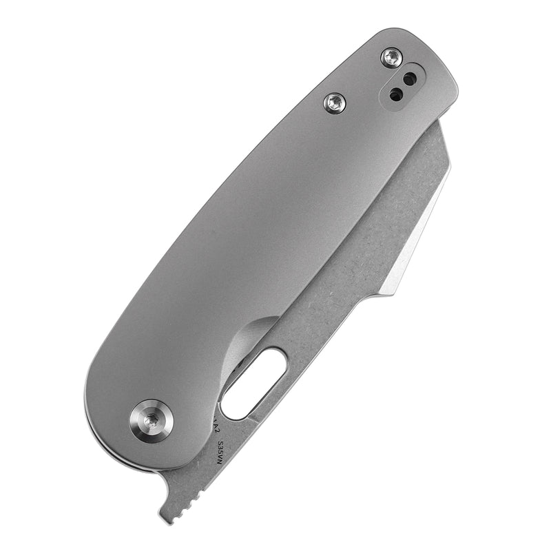 Kansept Orlok K2111A2 CPM-S35VN Blade Titanium Handle Nested Liner Lock Folding Knives