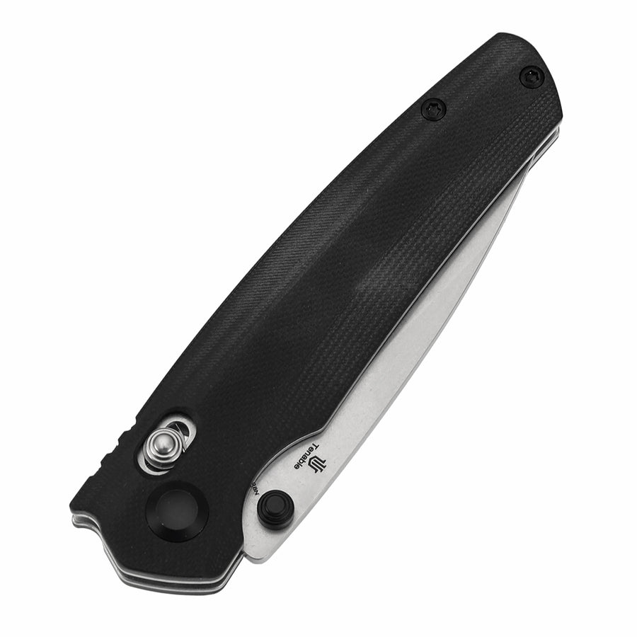 Tenable Raven T2109V4 14C28N Blade Black G10 Handle Cross Bar Lock Folding Knife