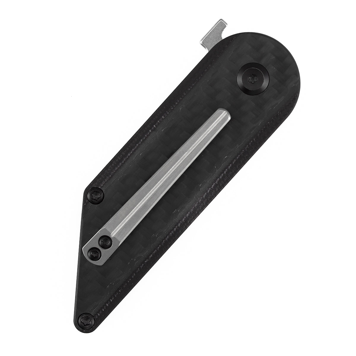 Kansept Dash T2045A1 154CM Blade Twill Carbon Fiber & G10 Handle Liner Lock Folding Knife