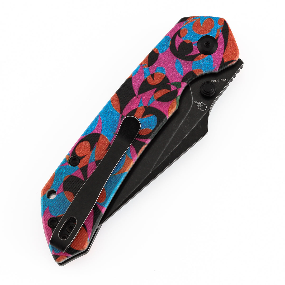 Tenable Fenrir B1034H15 Blackwash D2 Blade Jade G10 Handle Top Liner Lock Folding Knife