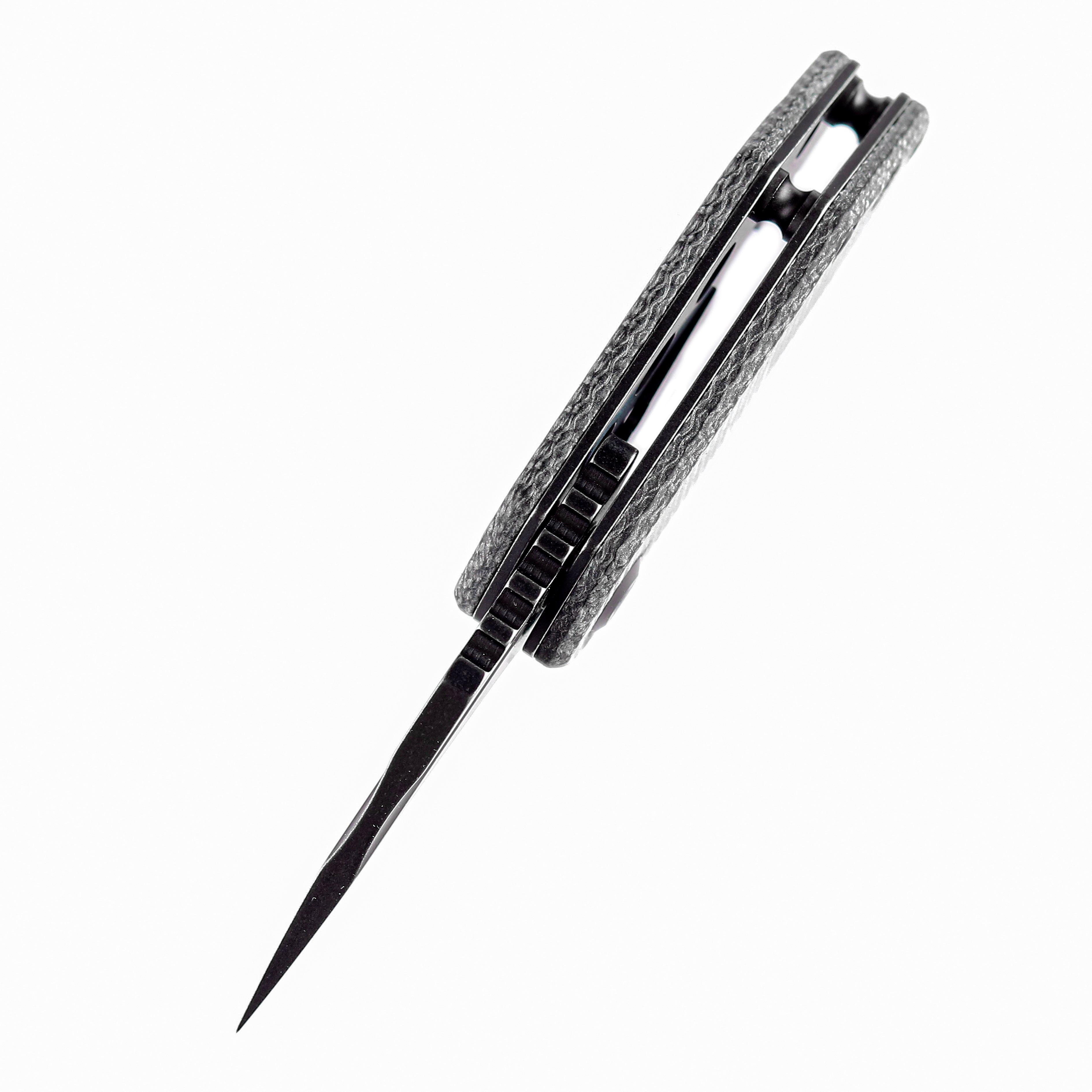 Kansept Knives RIO K3044A3 M390 Blade Black Micarta Handle Liner Lock EDC Knife