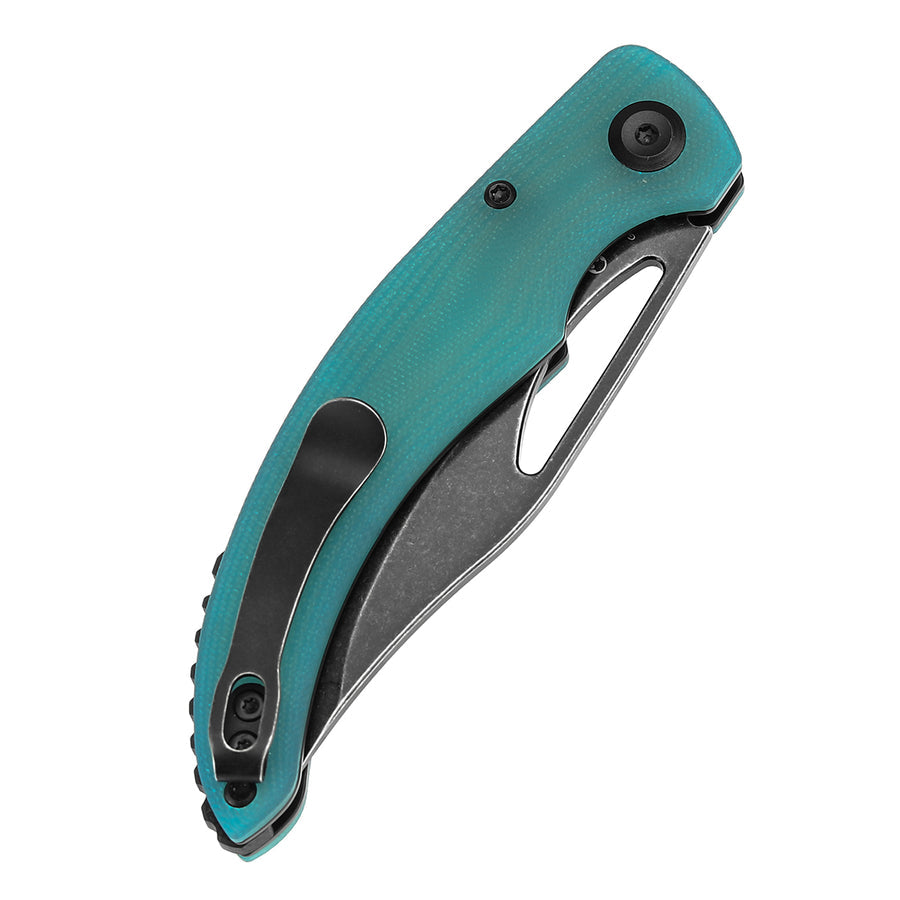 Tenable Gideon T1119A5 Folding Knife Nitro-V Blade Tiffany Blue G10 Handle