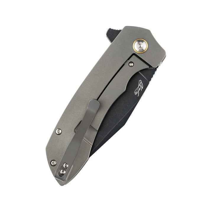 Kansept Knives Entity K1036B2 CPM-S35VN Blade Titanium Handle Frame Lock