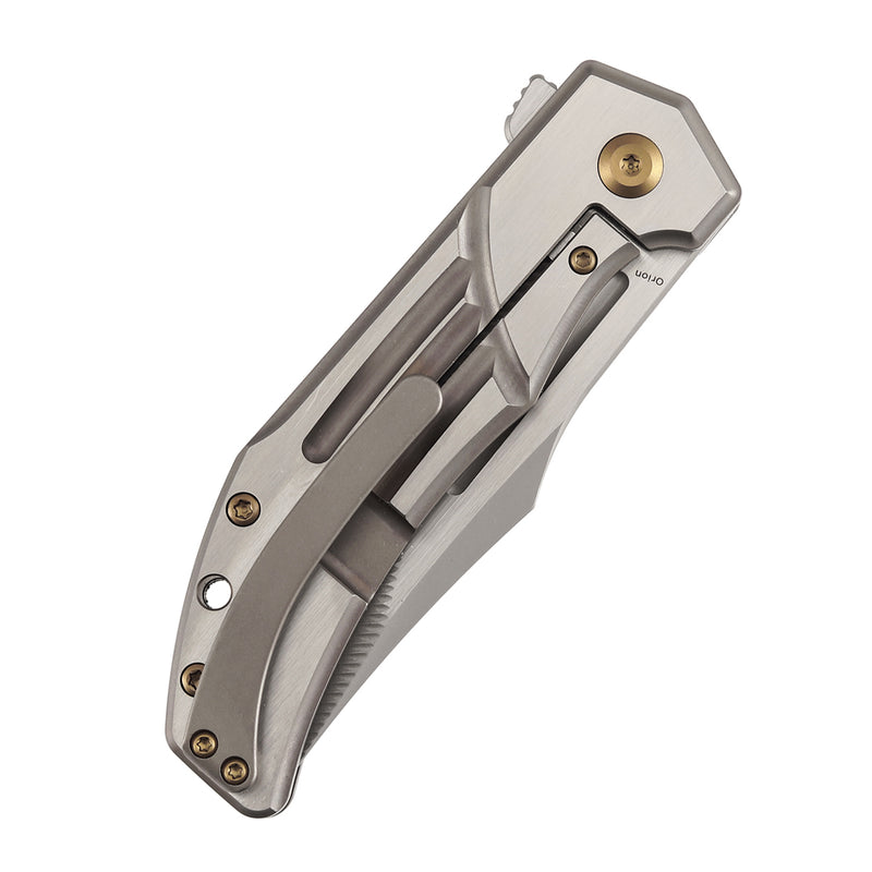 Kansept Orion K1089B3 CPM-S35VN Blade Titanium Handle Frame Lock Folding Knife