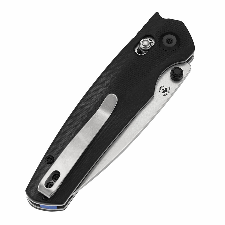 Tenable Raven T2109V4 14C28N Blade Black G10 Handle Cross Bar Lock Folding Knife