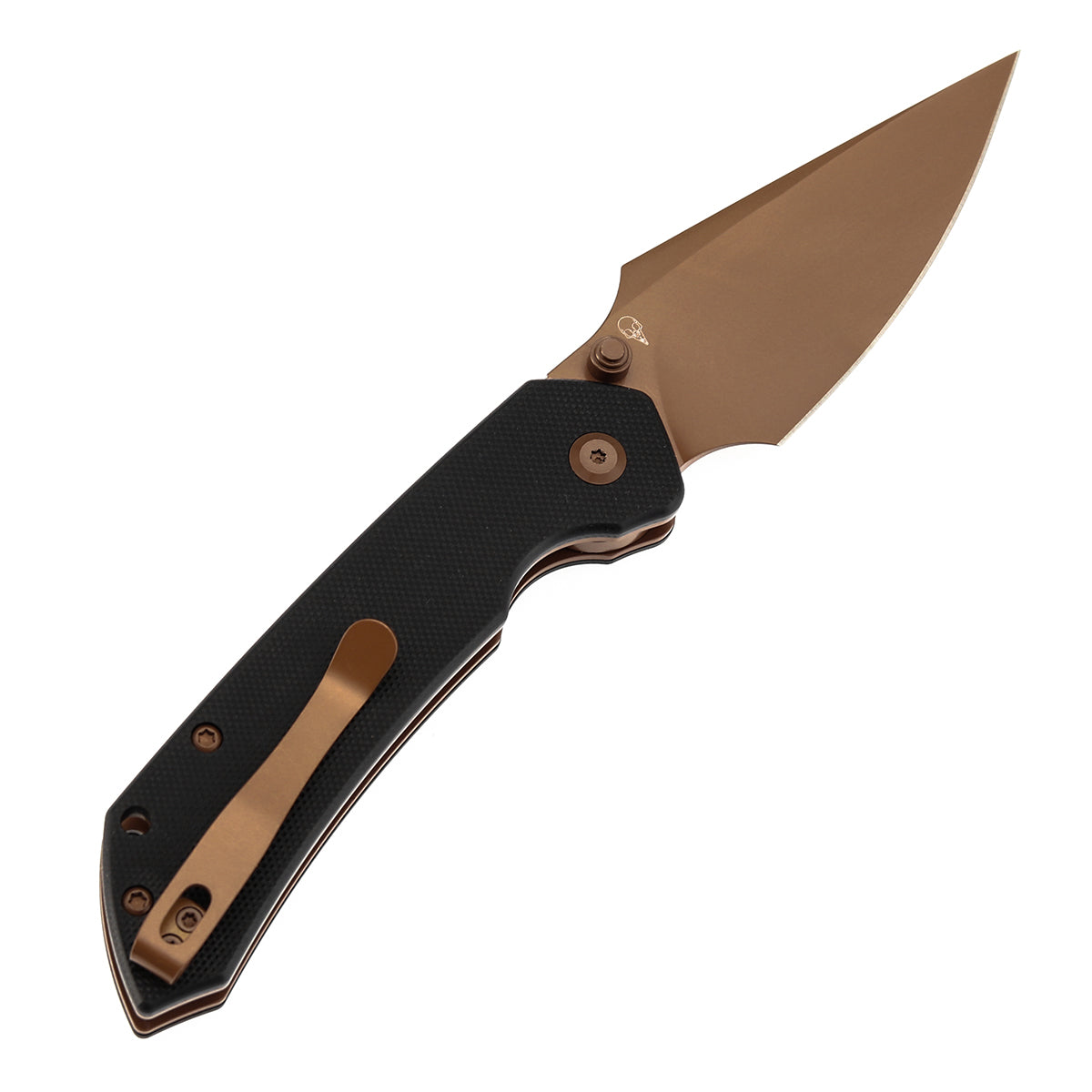 Navaja plegable Tenable Fenrir B1034H3 con hoja Nitro-V y mango G10 negro con cierre Liner Lock superior