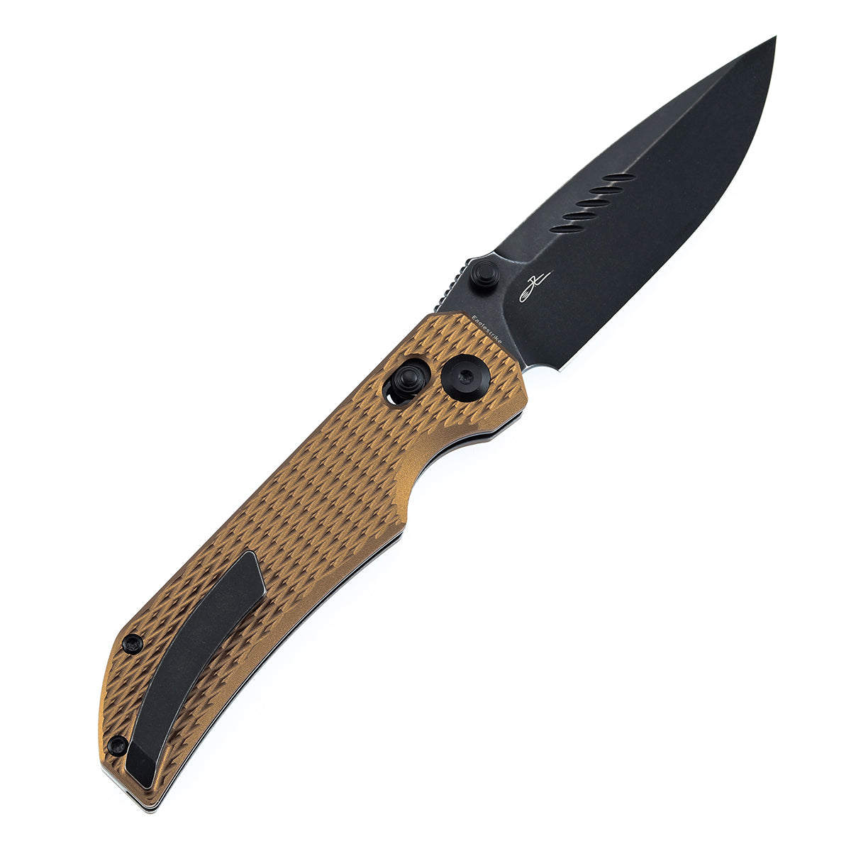 Tenable Eaglestrike B1095V5 Nitro-V Blade Aluminum Handle Crossbar Lock Folding Knife