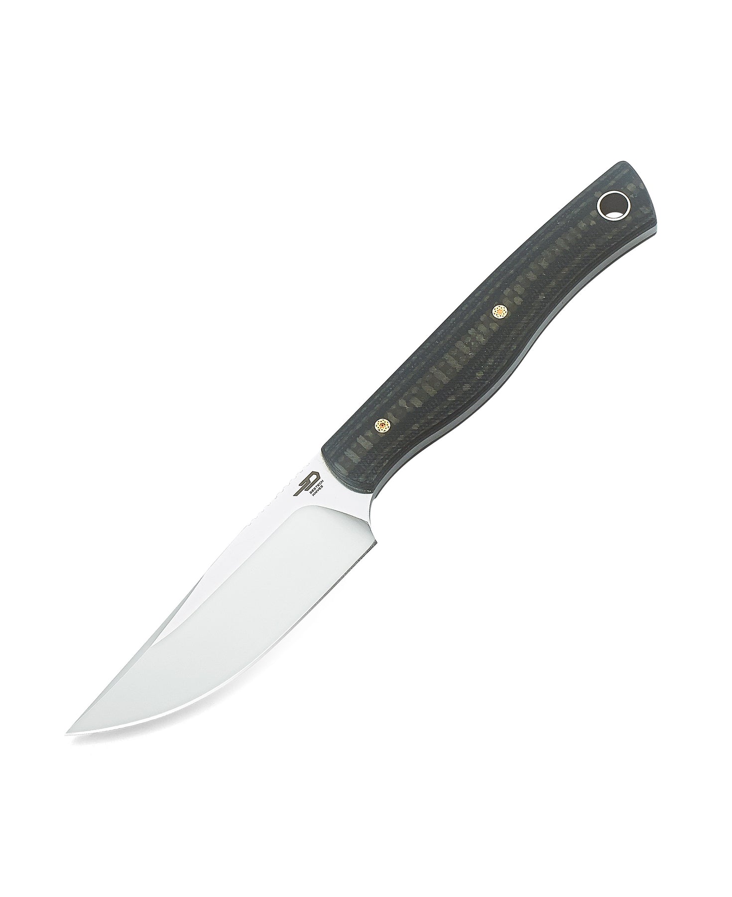 Bestech HEIDI BLACKSMITH#1 BFK01C D2 Blade G10 and Carbon Fiber Handle Fixed Blade Knife