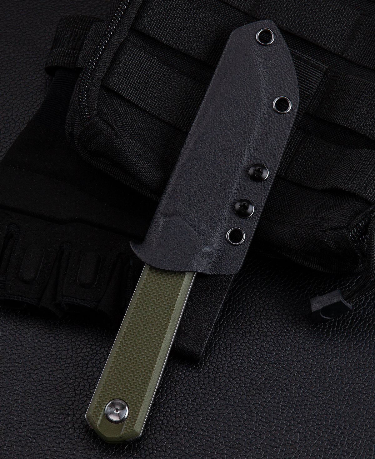 Bestech Hedron BFK02B D2 Blade G10 Handle Fixed Blade Knife