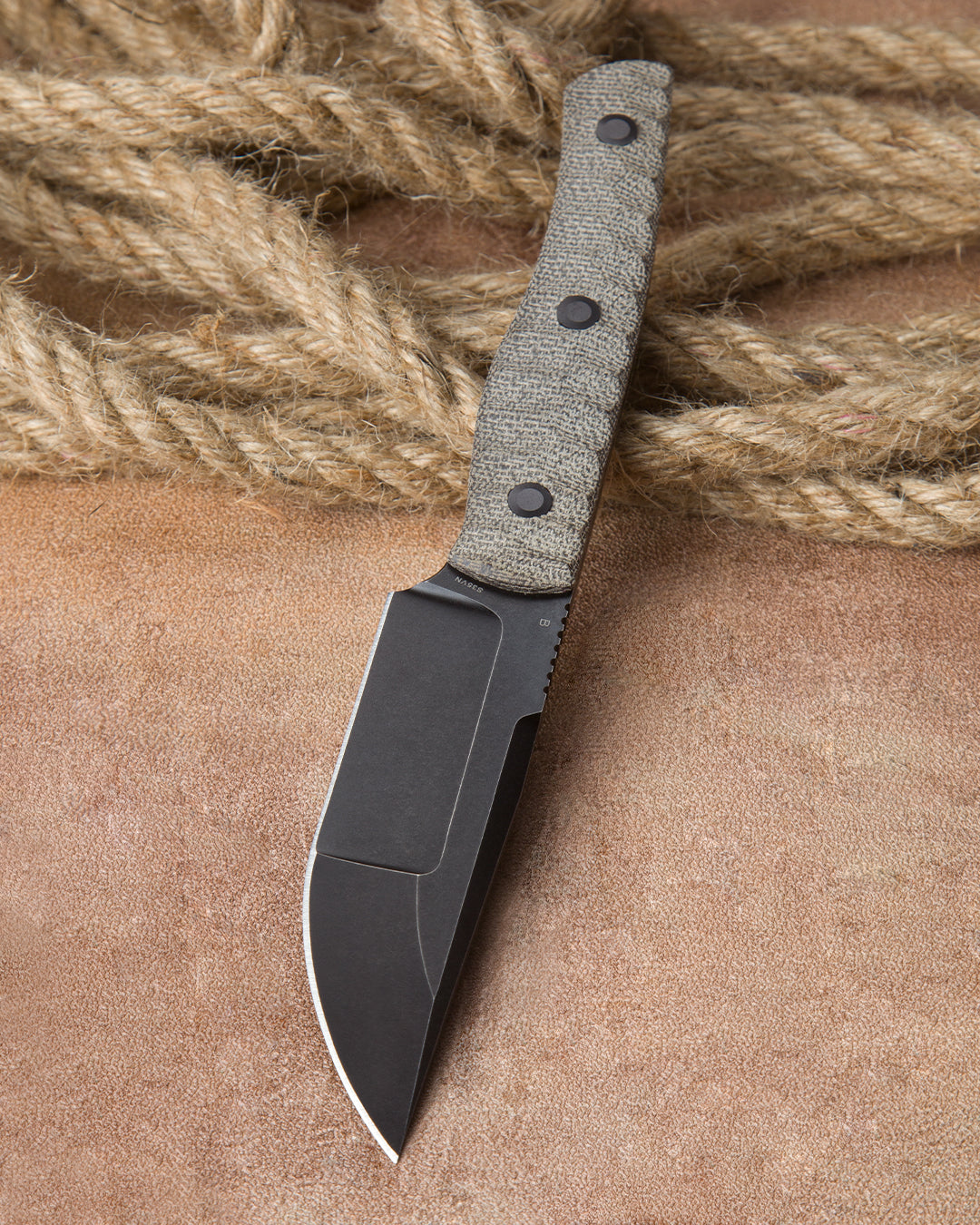 Bestech HEIDI BLACKSMITH#2 BFK04D CPM-S35VN Blade Micarta Handle Fixed Blade Knife