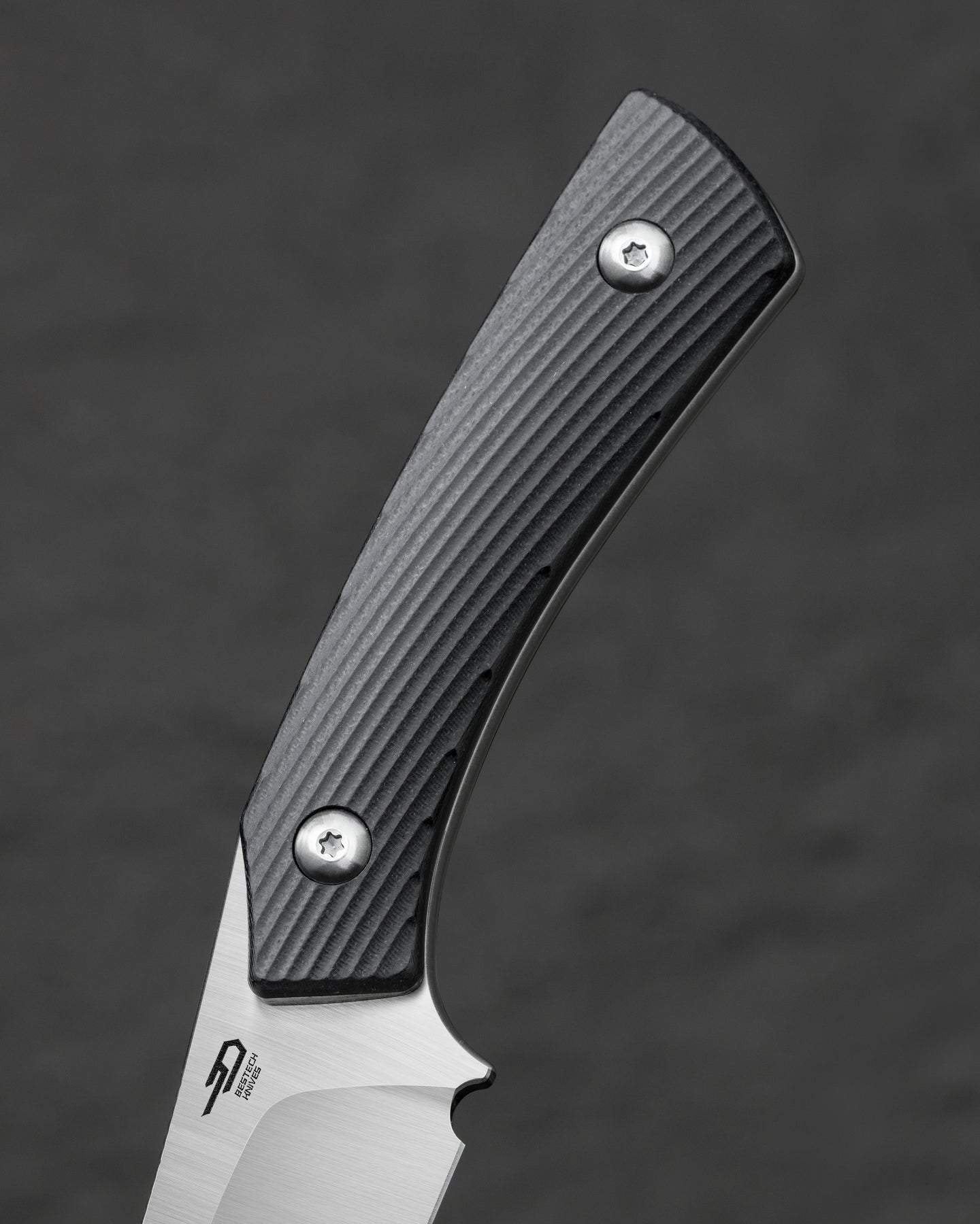 Bestech Step BFK06A D2 Blade Black G10 Handle with Kydex Sheath Fixed Blade Knife