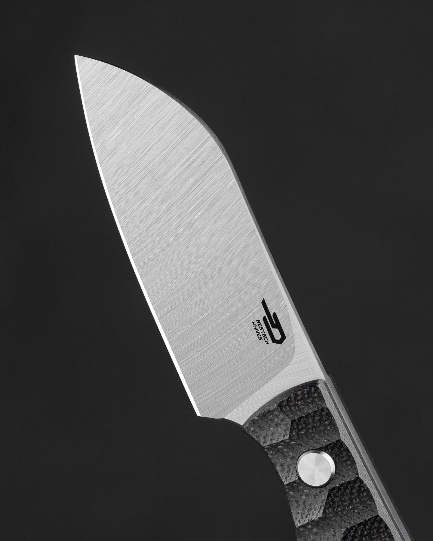 Bestech HEIDI BLACKSMITH#3 BFK07A 14C28N Blade Black G10 Handle Fixed Blade Knife