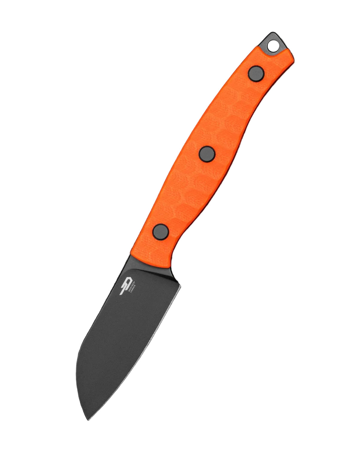 Bestech HEIDI BLACKSMITH#3 BFK07B 14C28N Blade Orange G10 Handle Fixed Blade Knife