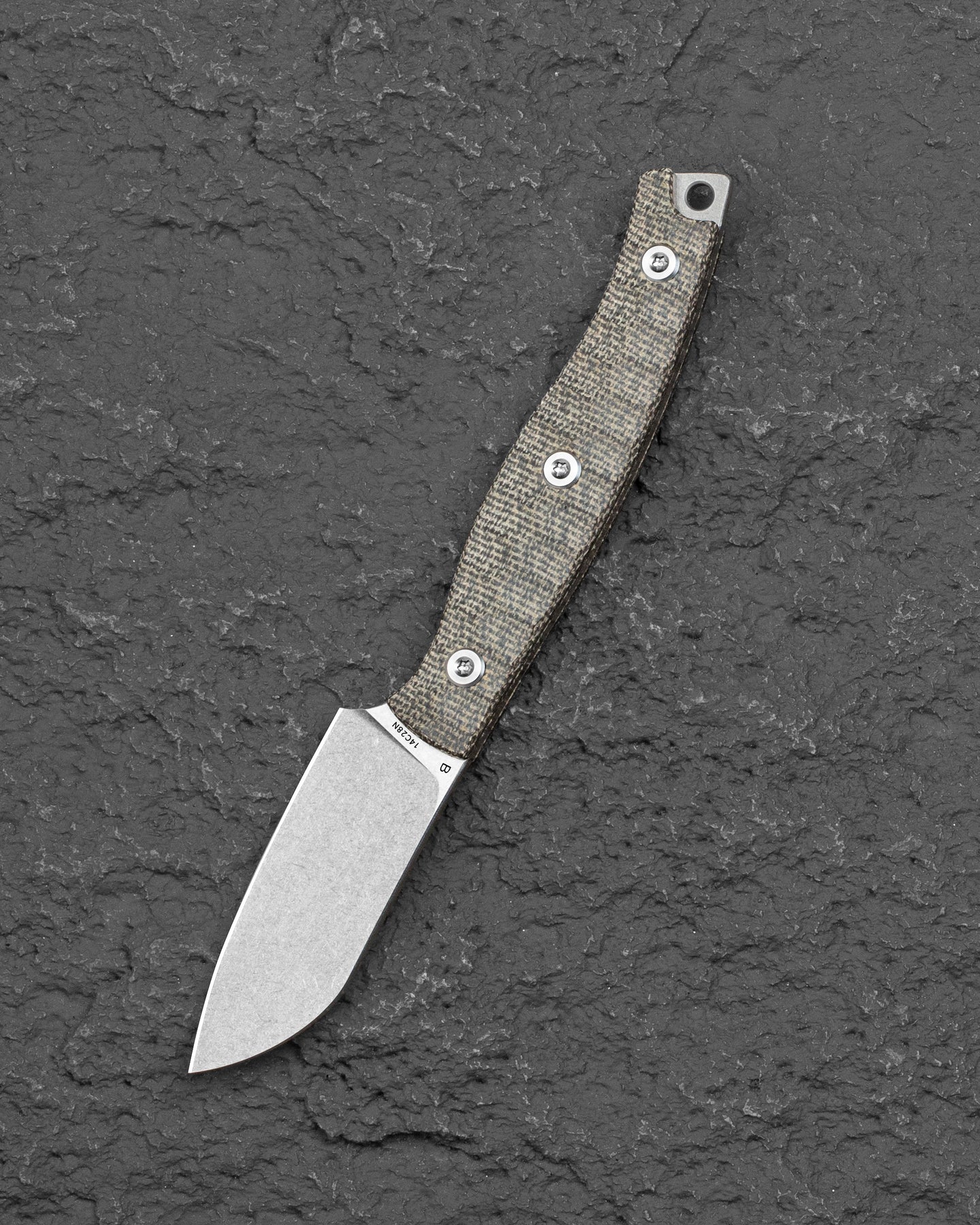 Bestech HEIDI BLACKSMITH#3 BFK07C 14C28N Blade Green G10 Handle Fixed Blade Knife