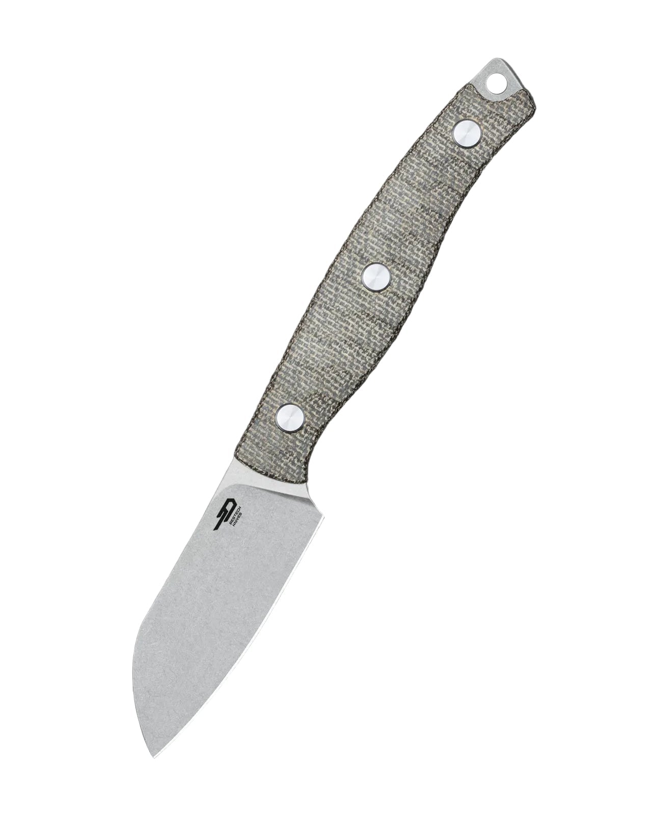 Bestech HEIDI BLACKSMITH#3 BFK07C 14C28N Blade Green G10 Handle Fixed Blade Knife