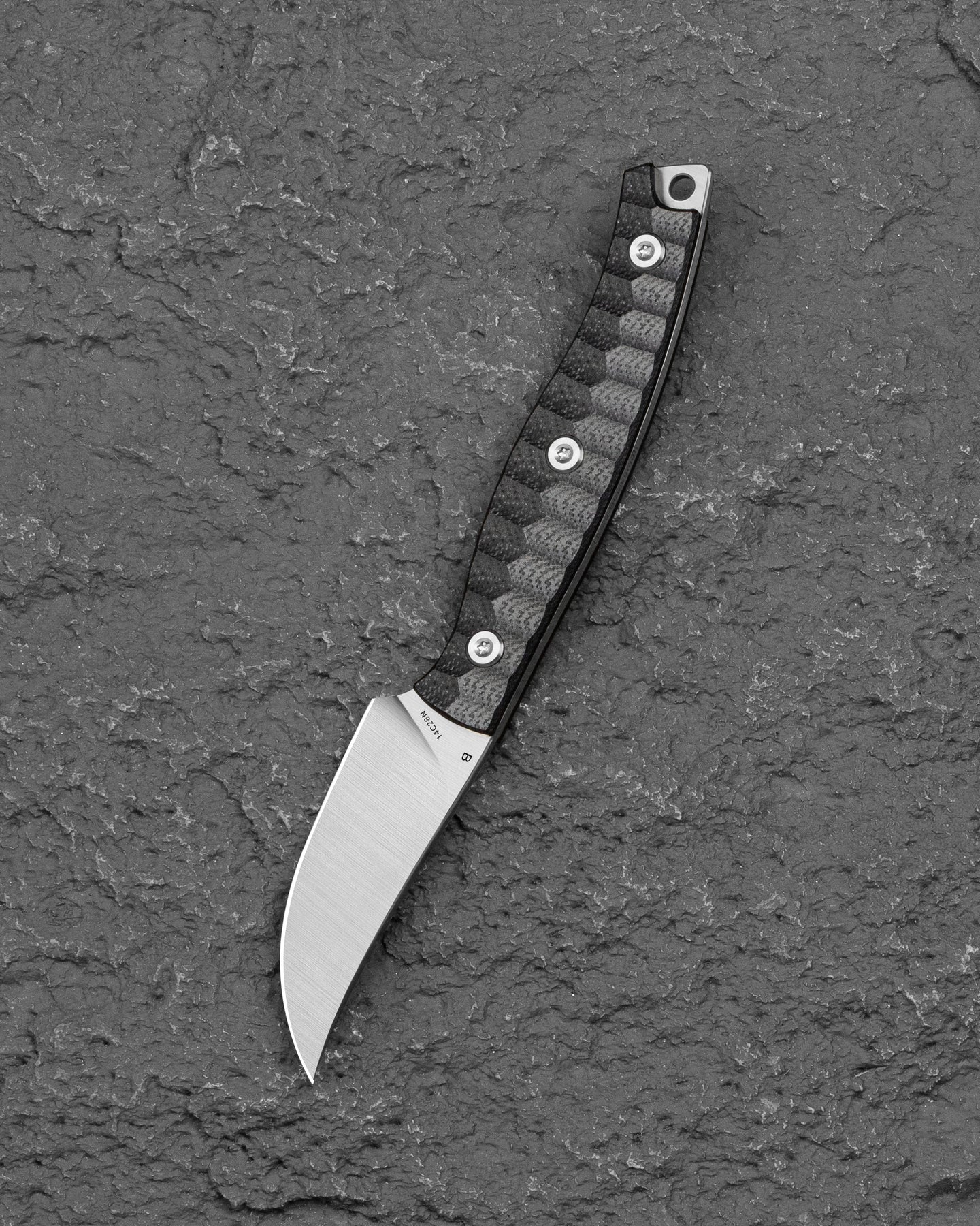 Bestech HEIDI BLACKSMITH#3 BFK08A 14C28N Blade Black G10 Handle Fixed Blade Knife