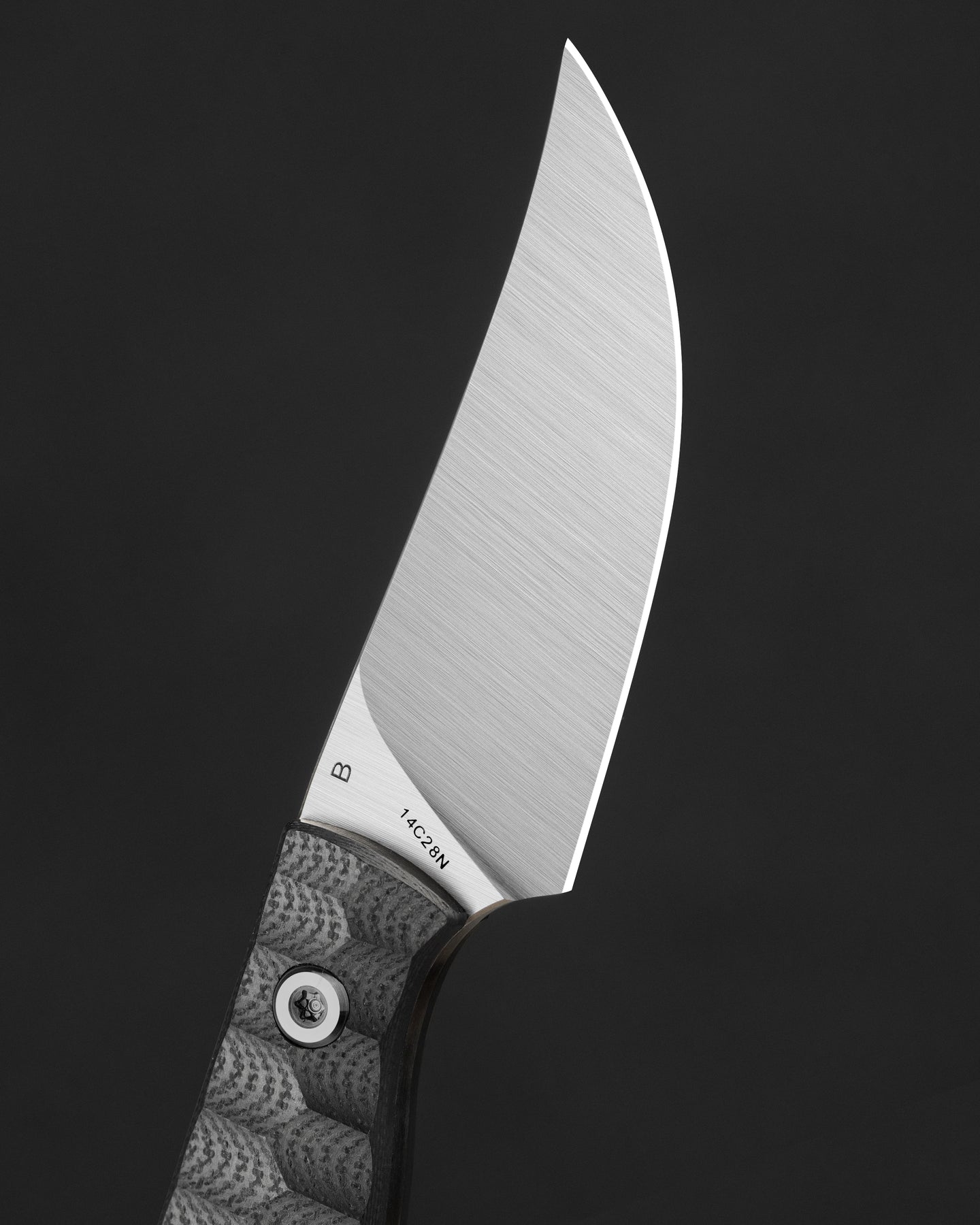 Bestech HEIDI BLACKSMITH#3 BFK08A 14C28N Blade Black G10 Handle Fixed Blade Knife