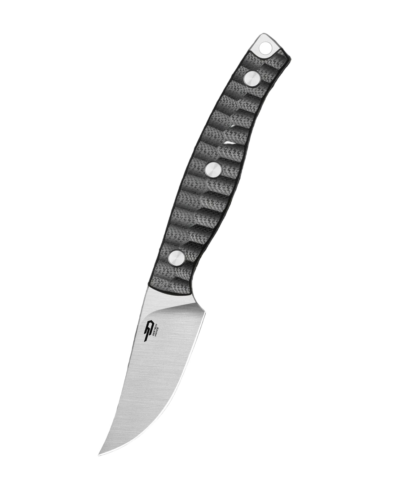 Bestech HEIDI BLACKSMITH#3 BFK08A 14C28N Blade Black G10 Handle Fixed Blade Knife