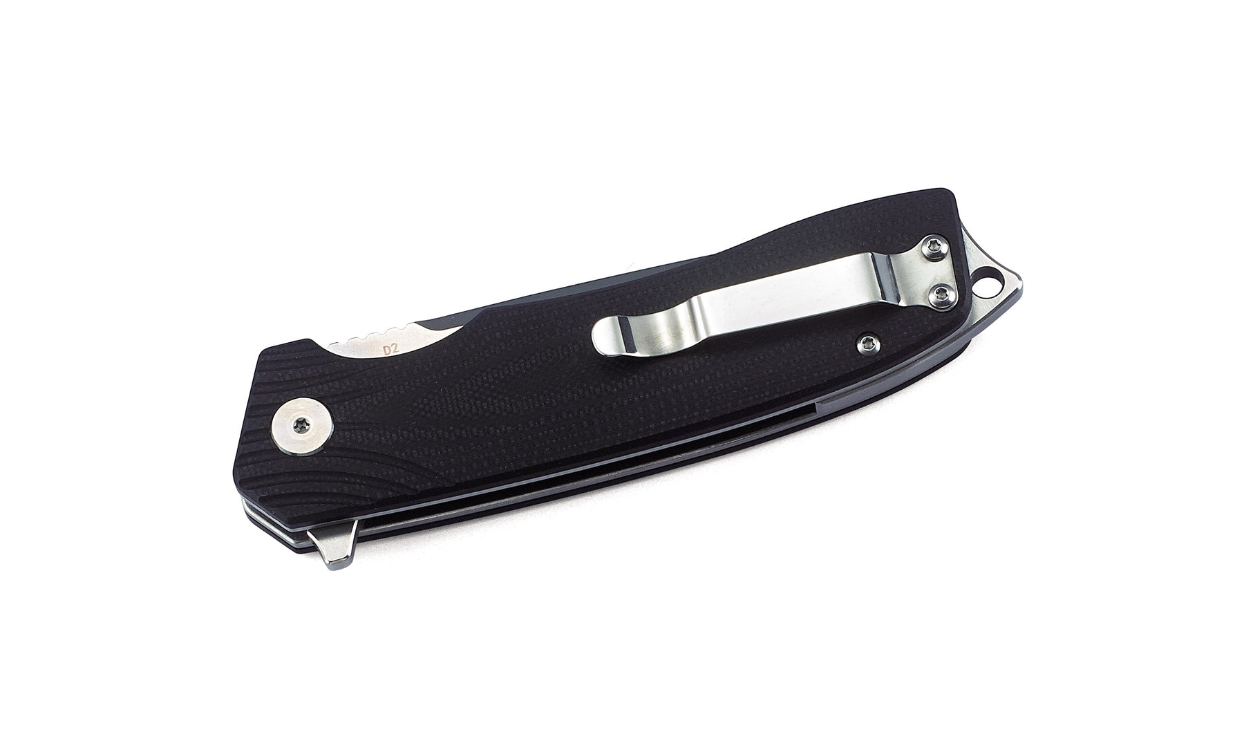 Bestech Lion BG01A D2 Blade Black G10 Handle Liner Lock Folding Knife