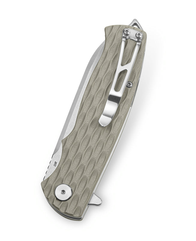 Bestech Grampus BG02C D2 Blade Black G10 Handle Liner Lock Folding Knife