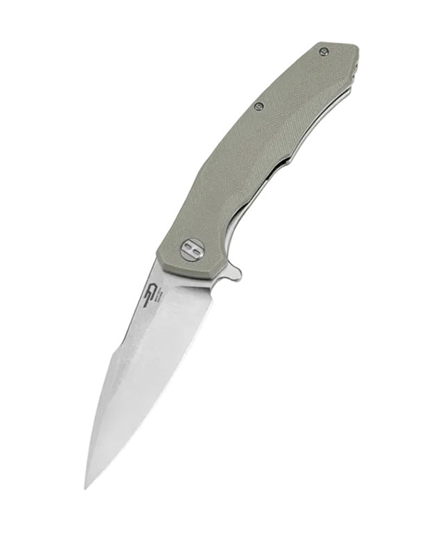 Bestech Warwolf BG04C D2 Blade Beige G10 Handle Liner Lock Folding Knife