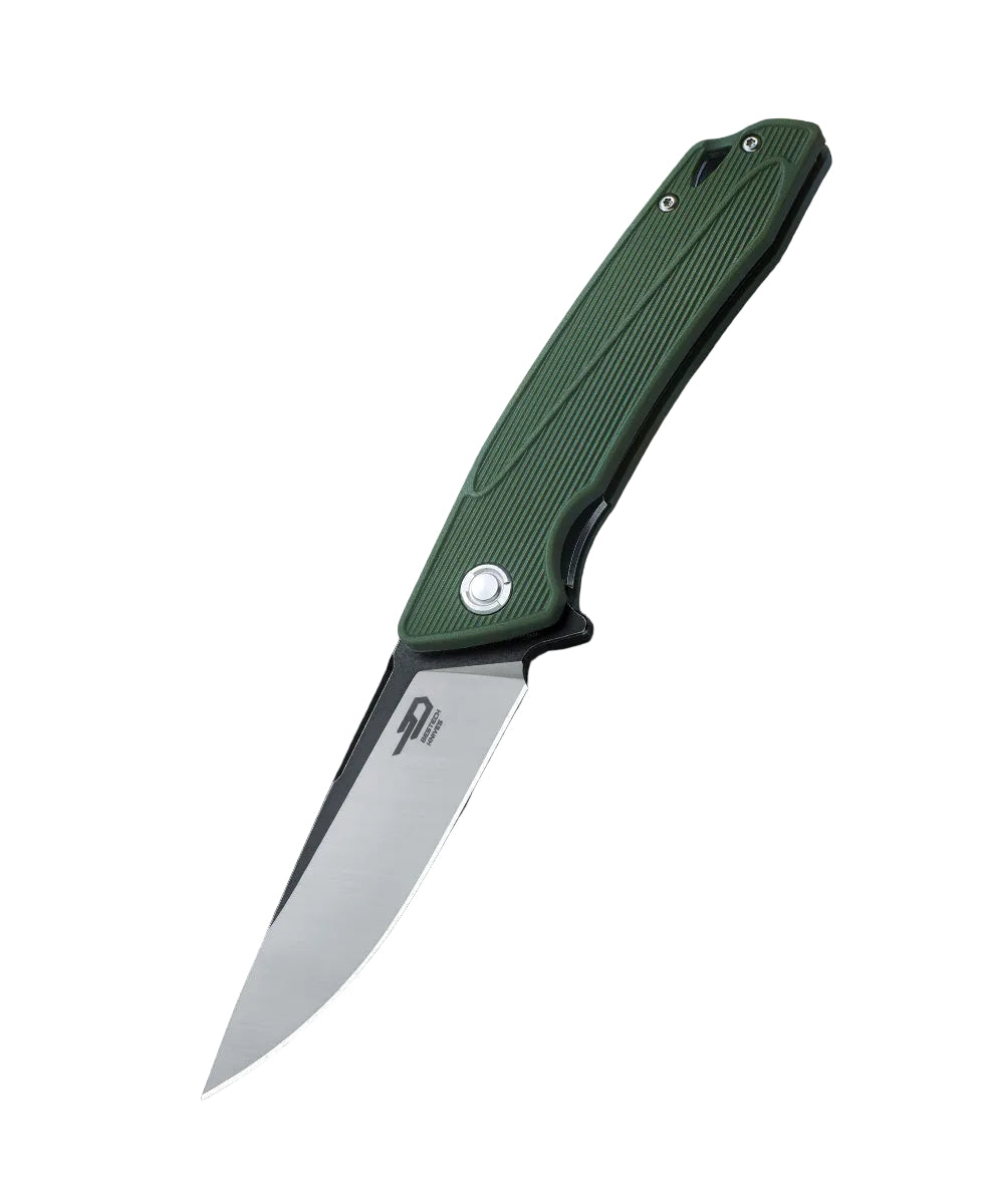 Bestech Spike BG09B-1 Nylon+Glass Fiber Handle 12C27 Blade Liner Lock Folding Knife