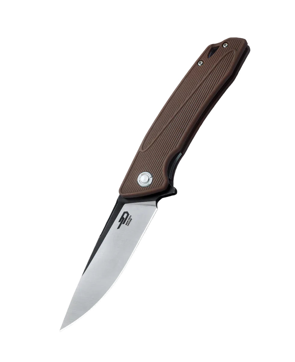 Bestech Spike BG09C-1 Nylon+Glass Fiber Handle 12C27 Blade Liner Lock Folding Knife