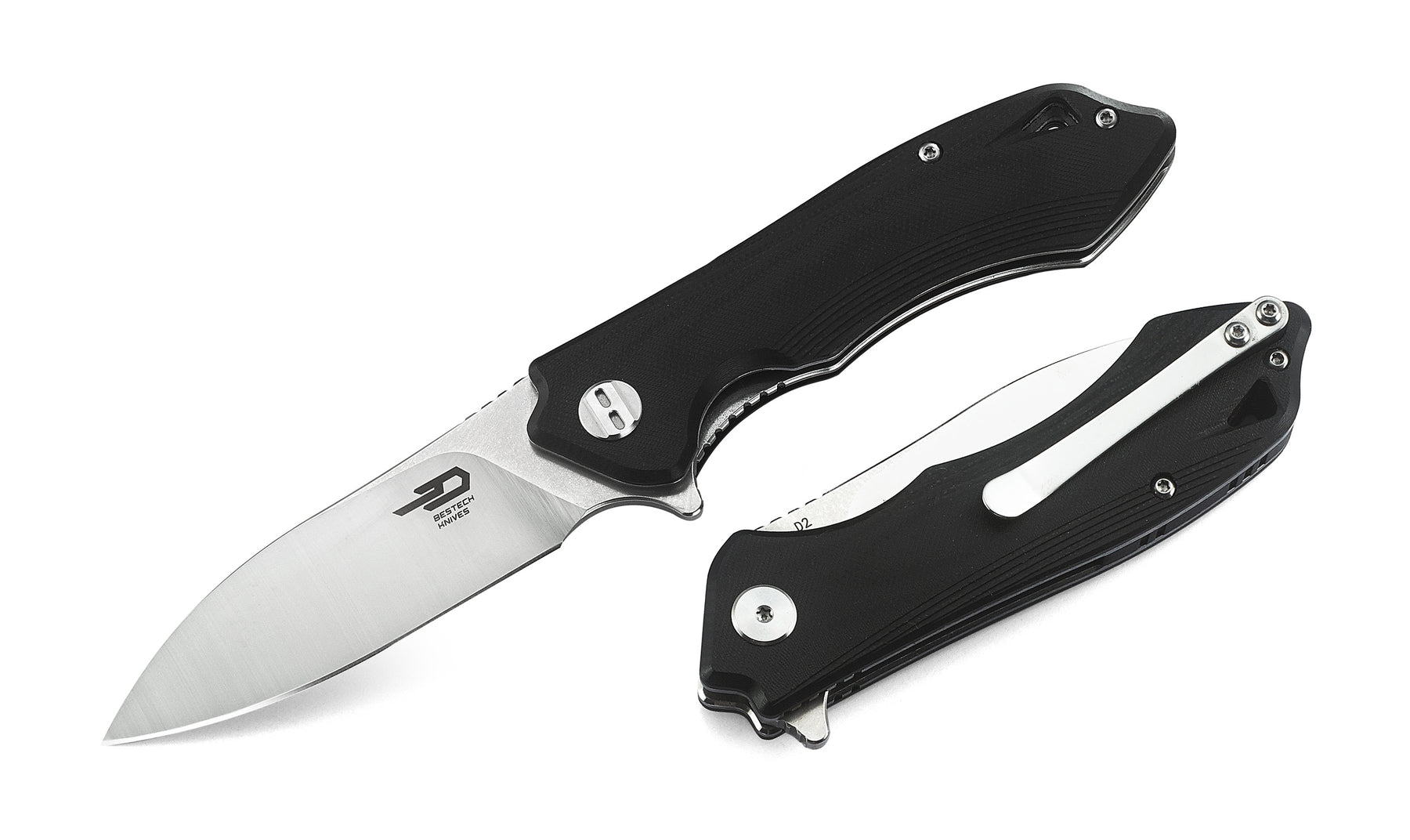 Bestech Beluga BG11D-2 D2 Blade G10 Handle Liner Lock Folding Knife