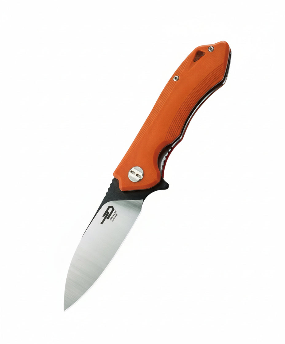 Bestech Beluga BG11E-1 D2 Blade G10 Handle Liner Lock Folding Knife