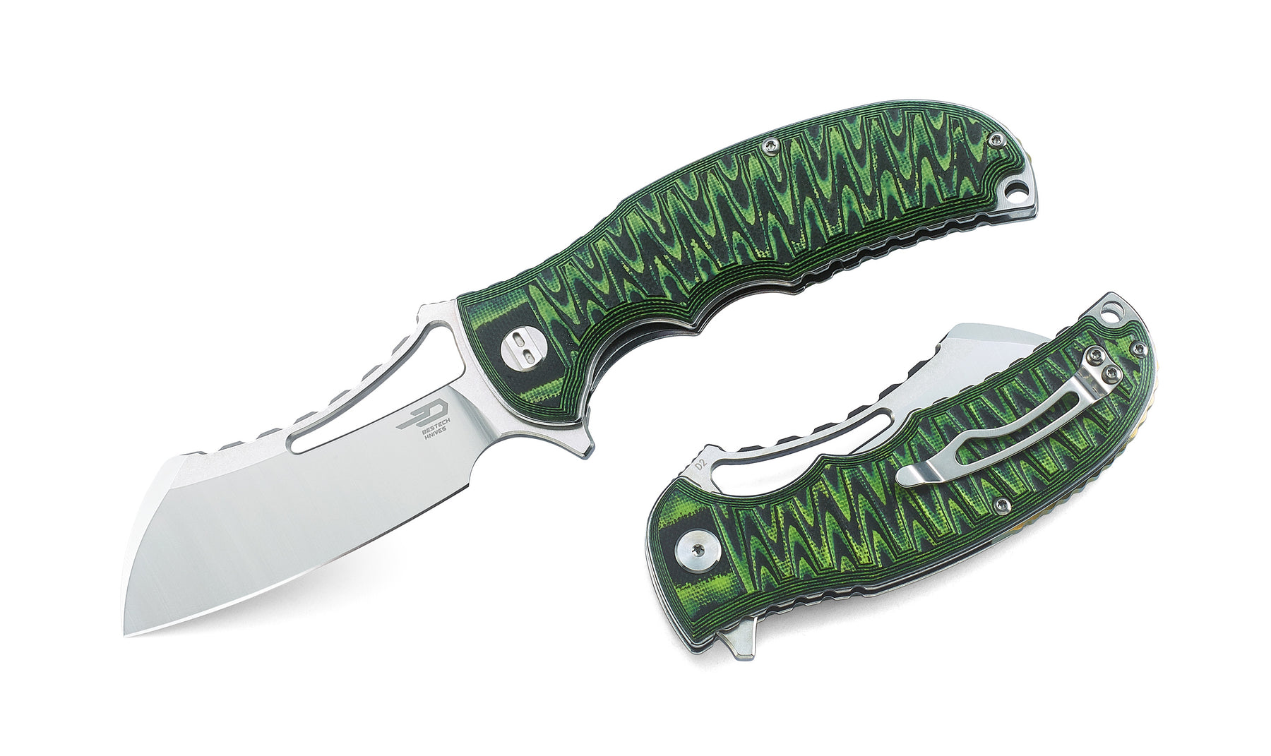 Bestech Hornet BG12C D2 Blade G10 Handle Liner Lock Folding Knife