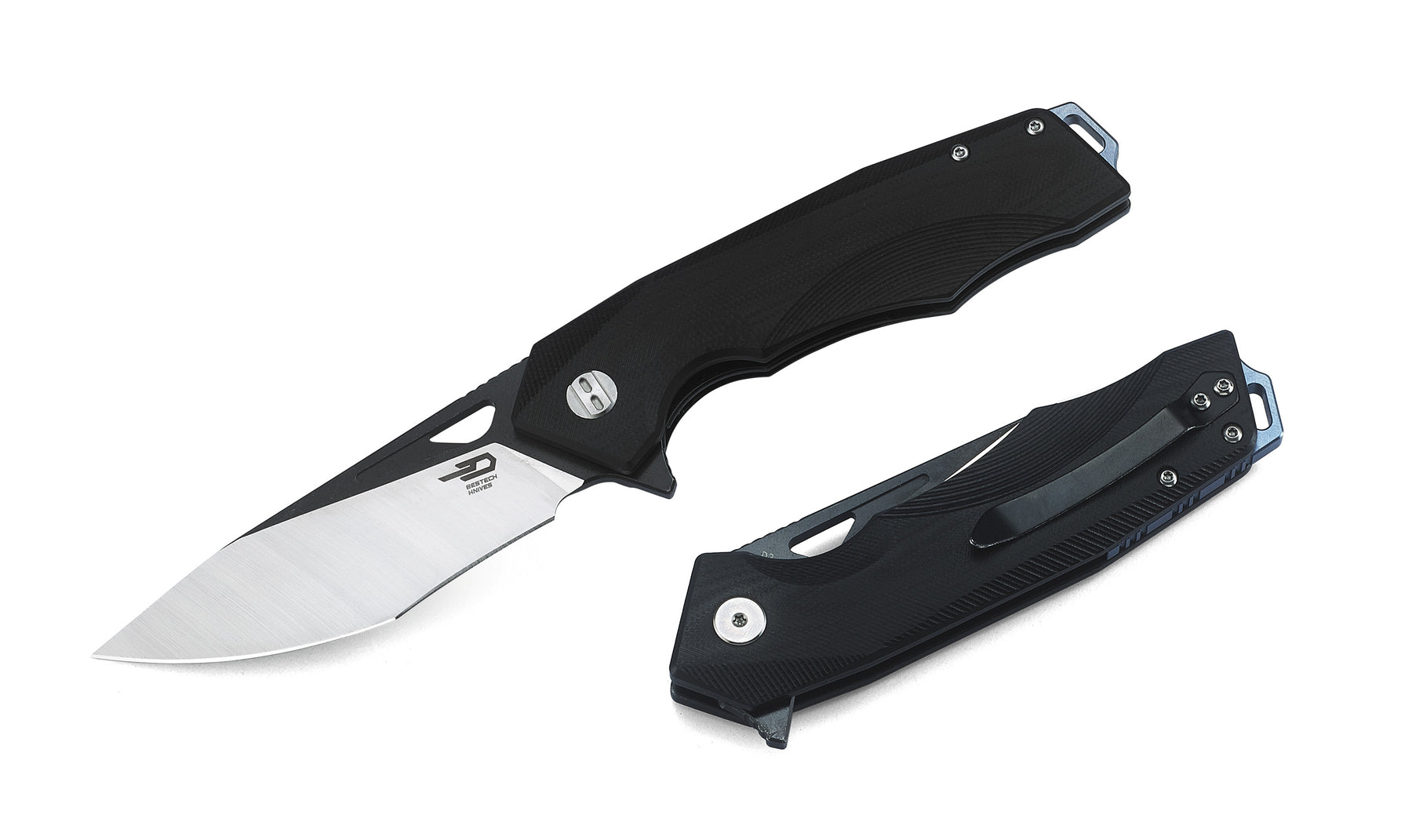 Bestech Toucan BG14A-2 D2 Blade G10 Handle Liner Lock Folding Knife