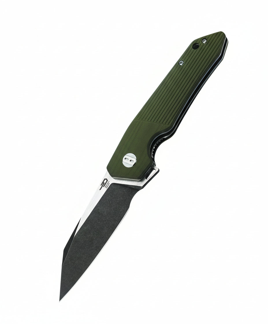 Bestech Barracuda BG15B-2 D2 Blade G10 Handle Liner Lock Folding Knife
