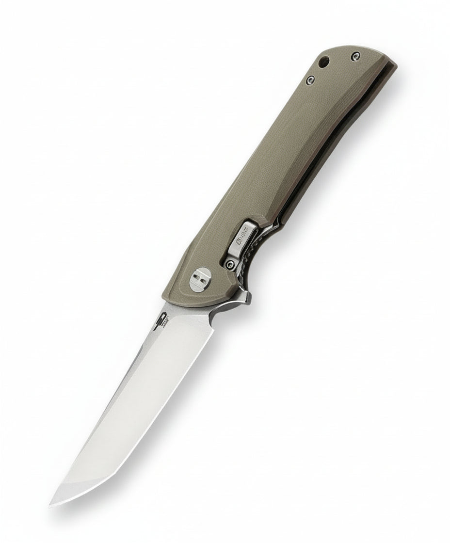 Bestech Paladin BG16B-1 D2 Blade G10 Handle Liner lock Folding Knife
