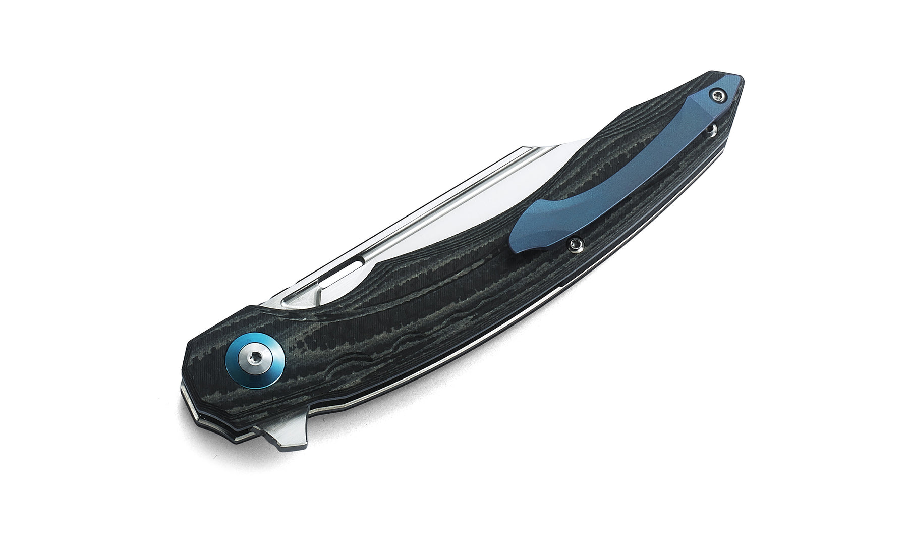 Bestech Fanga BG18D D2 Blade Carbon Fiber+G10 Handle Liner Lock Floding Knife