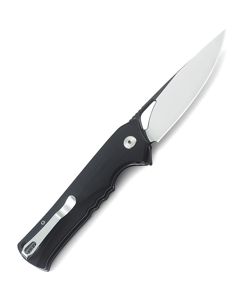 Bestech Muskie BG20A-2 D2 Blade G10 Handle Liner Lock Folding Knife