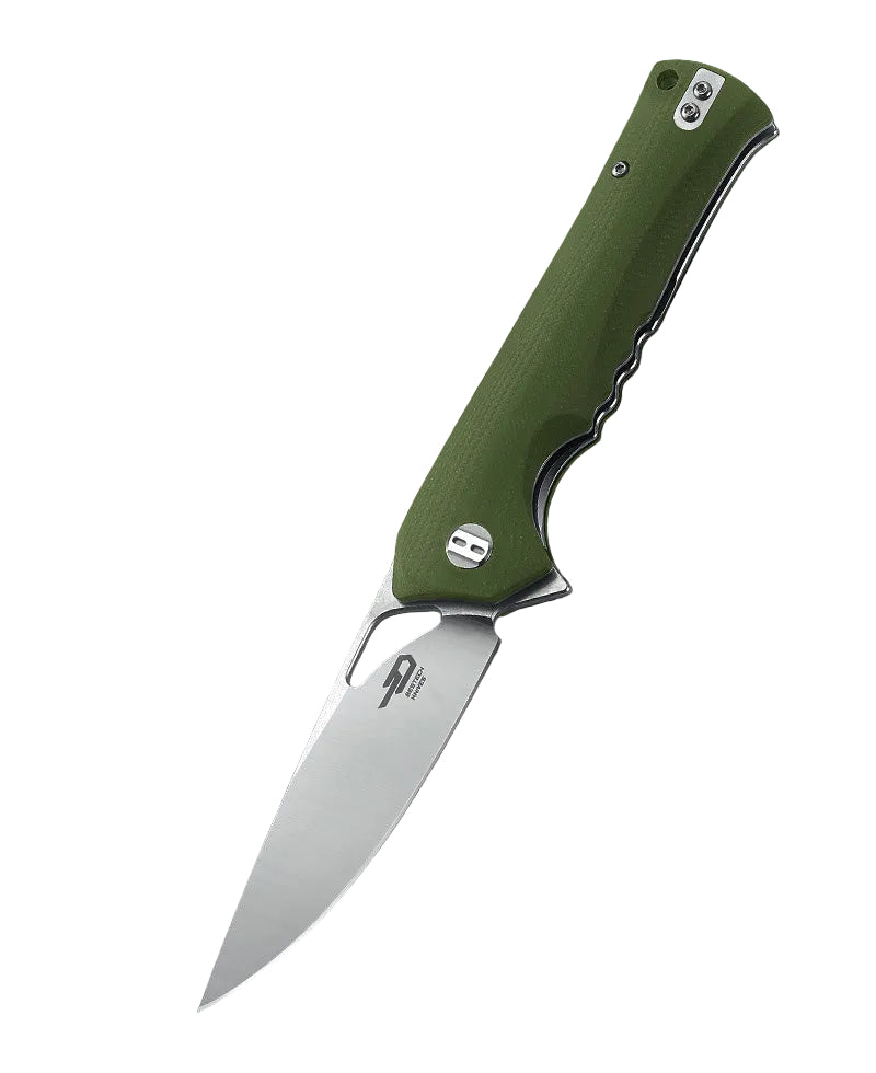 Bestech Muskie BG20B-1 D2 Blade G10 Handle Liner Lock Folding Knife