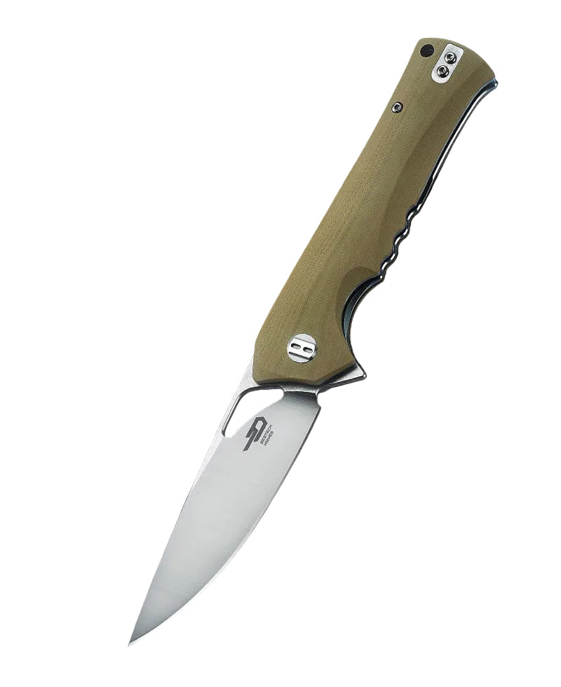Bestech Muskie BG20C-1 D2 Blade G10 Handle Liner Lock Folding Knife