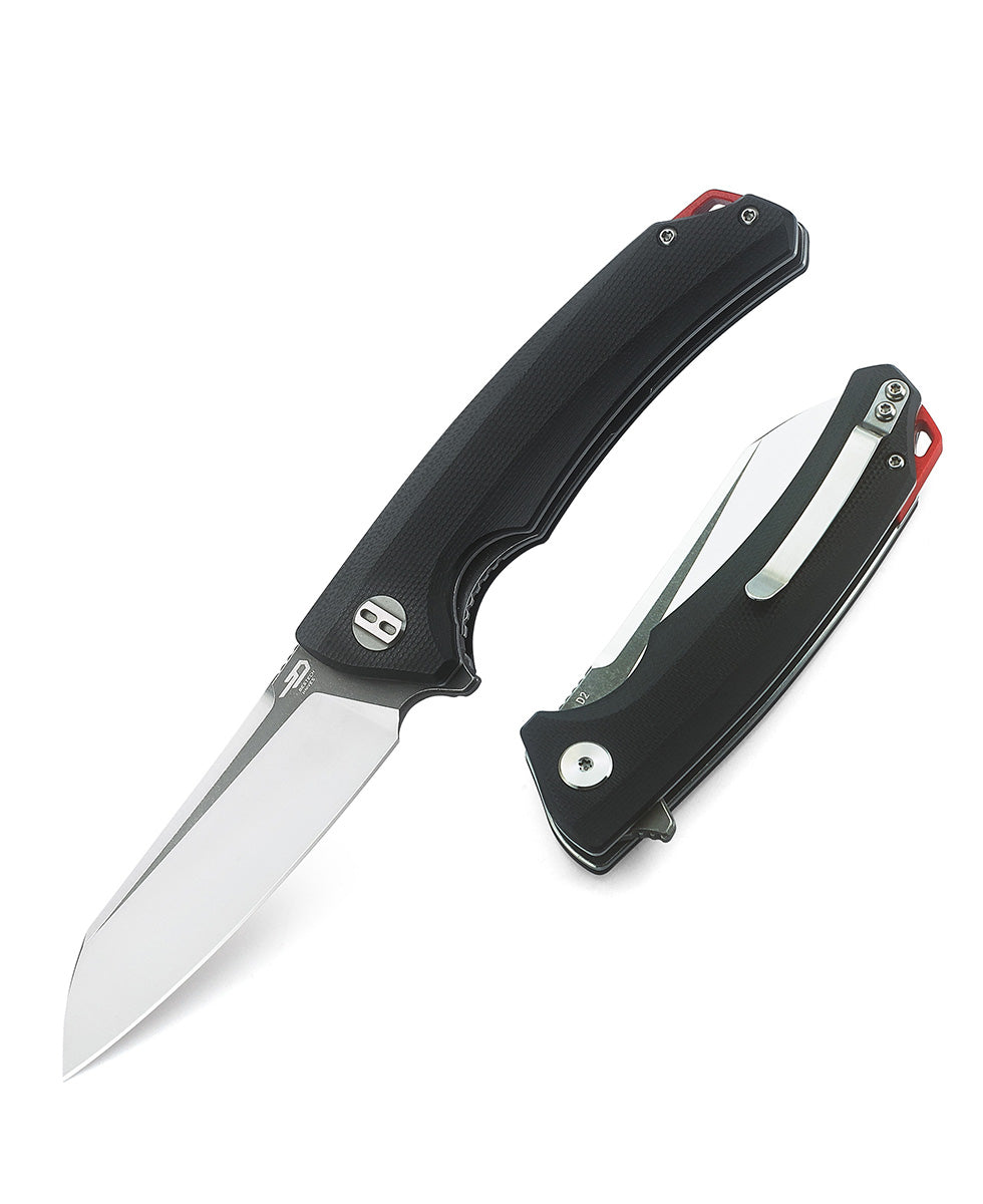Bestech Texel BG21A-2 D2 Blade G10 Handle Liner Lock Folding Knife