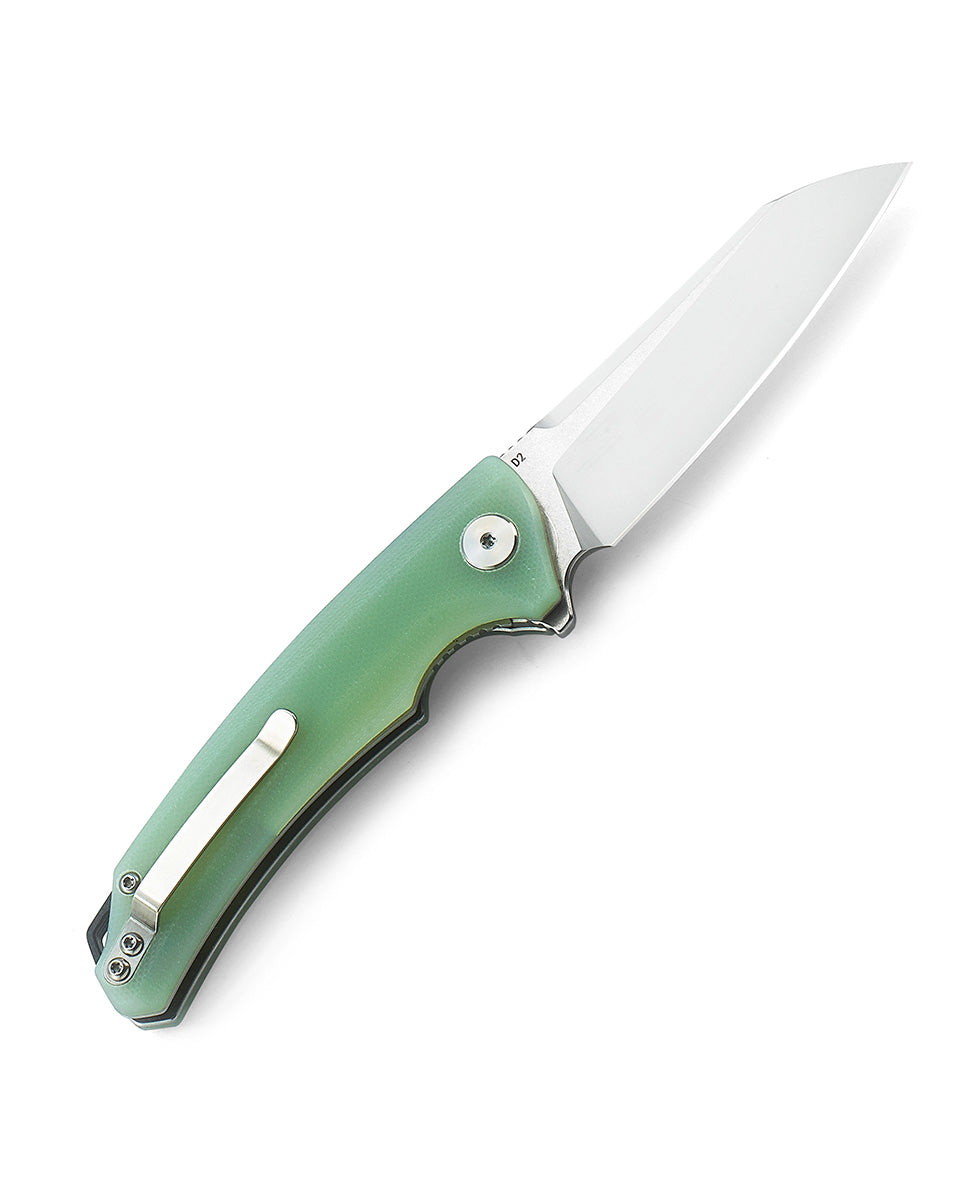 Bestech Texel BG21B-1 D2 Blade G10 Handle Liner Lock Folding Knife