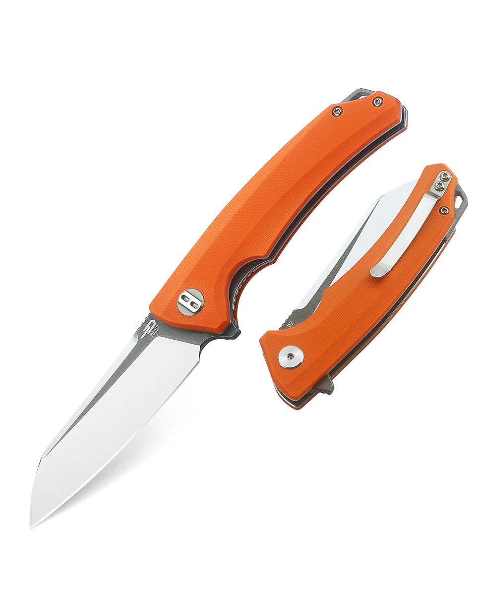 Bestech Texel BG21D-2 D2 Blade G10 Handle Liner Lock Folding Knife