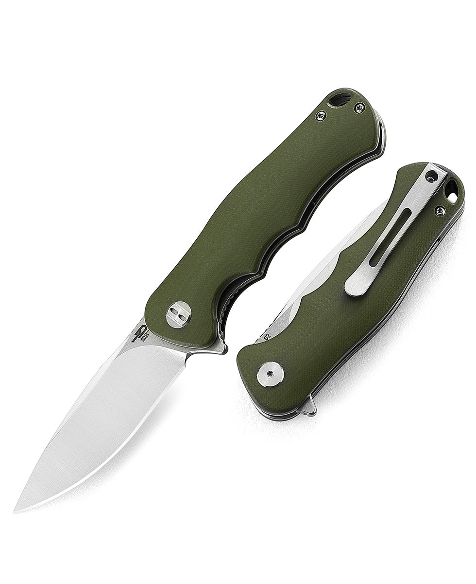 Bestech Bobcat BG22B-1 D2 Blade G10 Handle Liner Lock Folding Knife