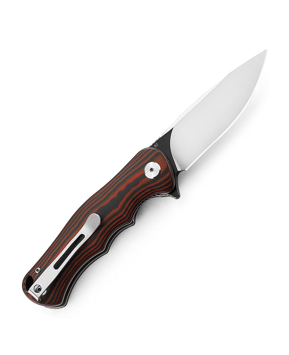Bestech Bobcat BG22C-2 D2 Blade G10 Handle Liner Lock Folding Knife