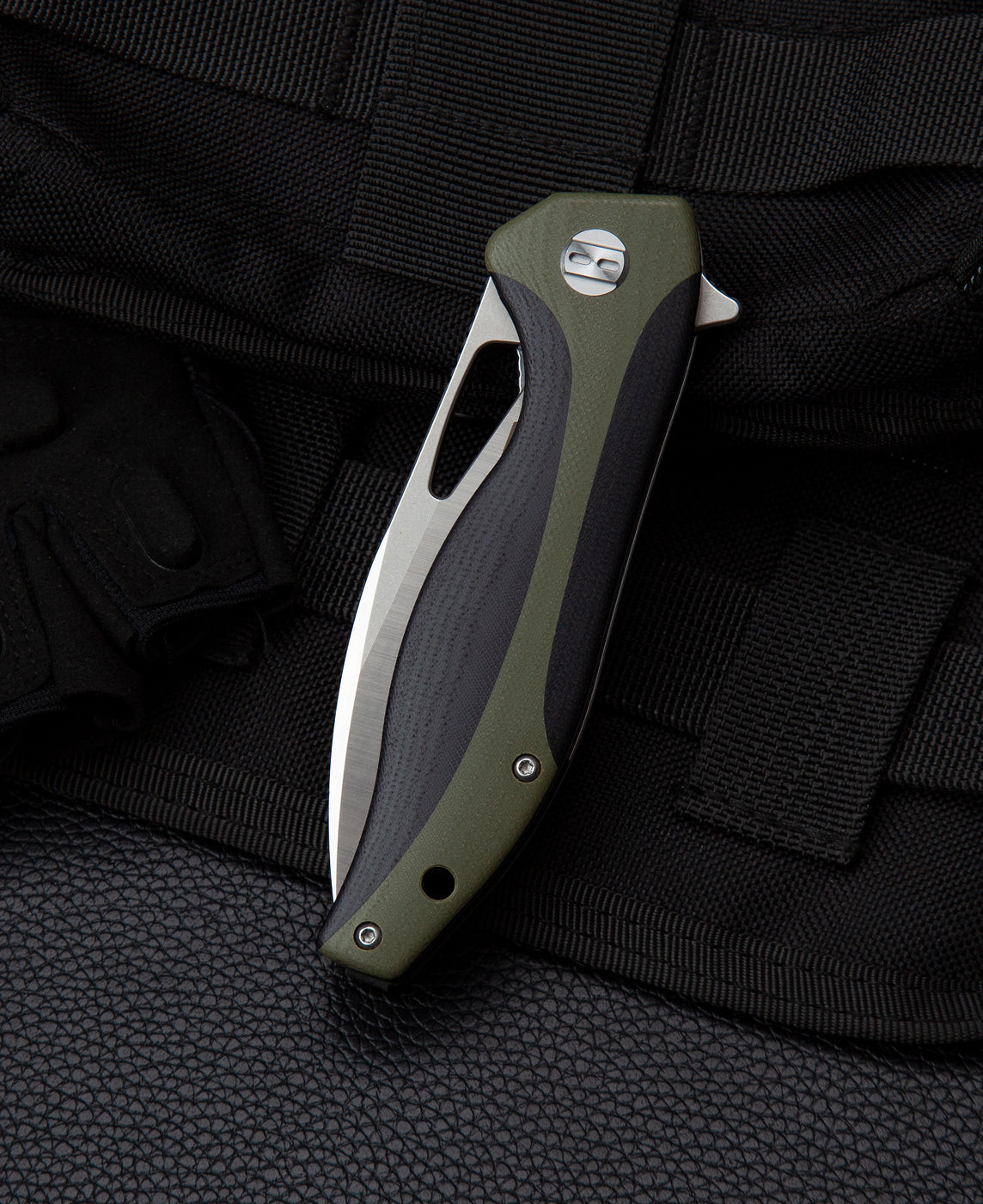 Bestech Komodo BG26A D2 Blade G10 Handle Liner Lock Folding Knife