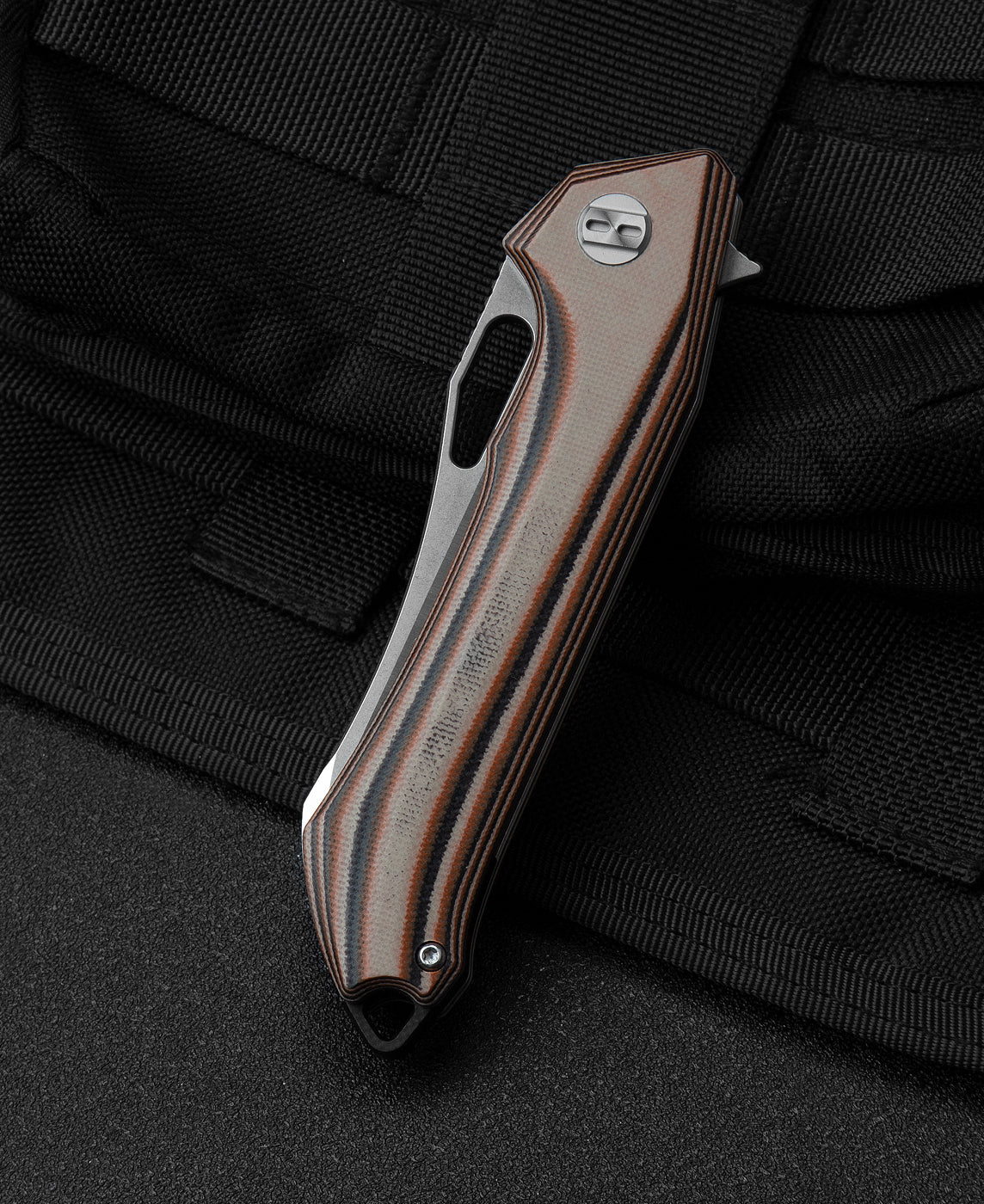 Bestech Platypus BG28C D2 Blade G10 Handle Liner Lock Folding Knife