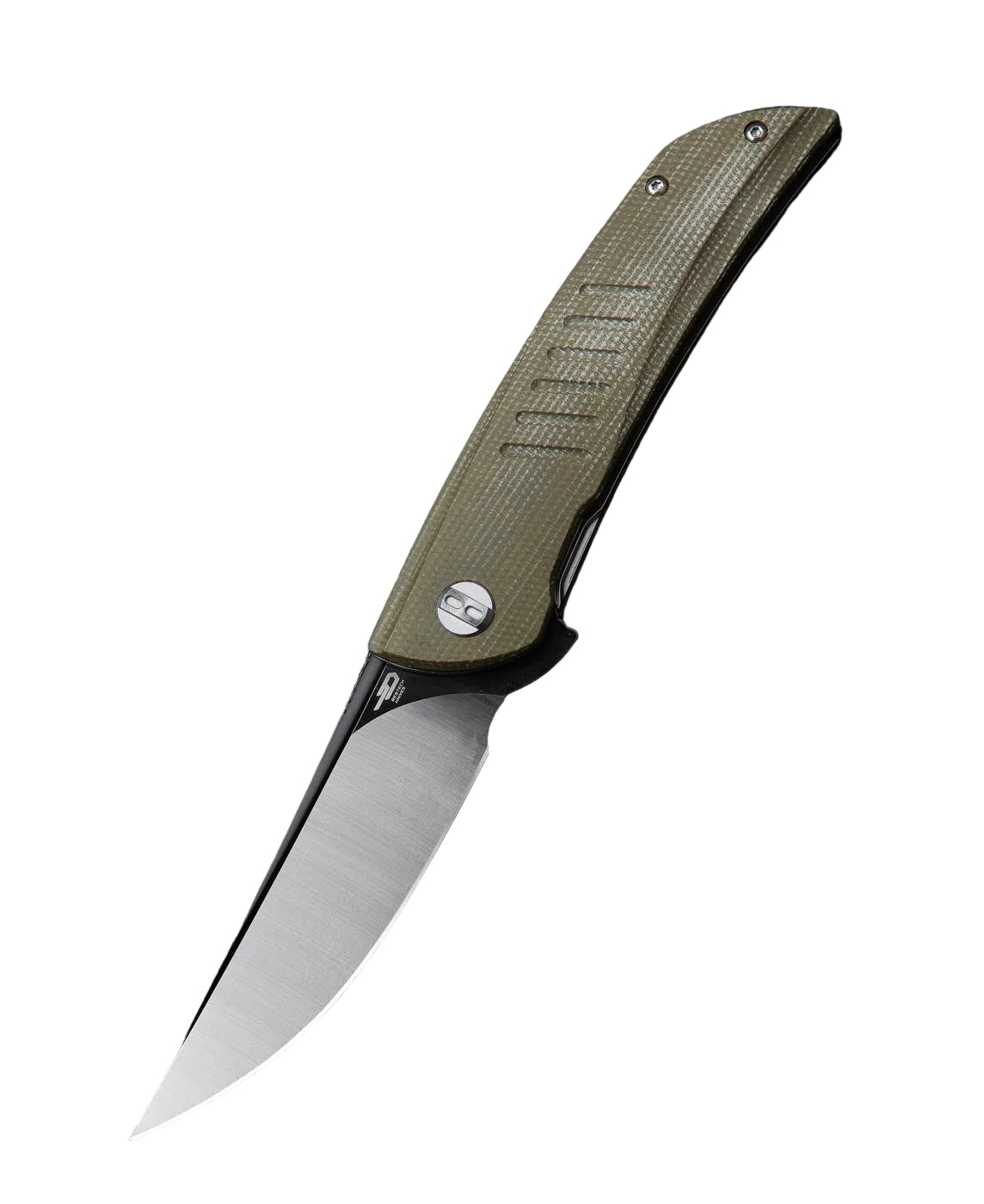 Bestech Swift BG30A-2 D2 Blade Green Micarta Handle Liner Lock Folding Knife