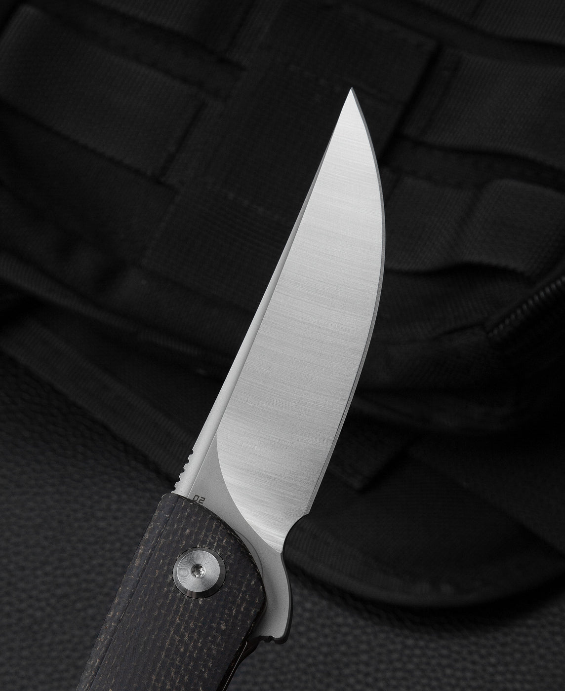 Bestech Swift BG30B-1 D2 Blade Black Micarta Handle Liner Lock Folding Knife